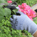 Fabricante de China Luvas de jardim com revestimento de borracha respirável, luvas de trabalho de proteção ao ar livre